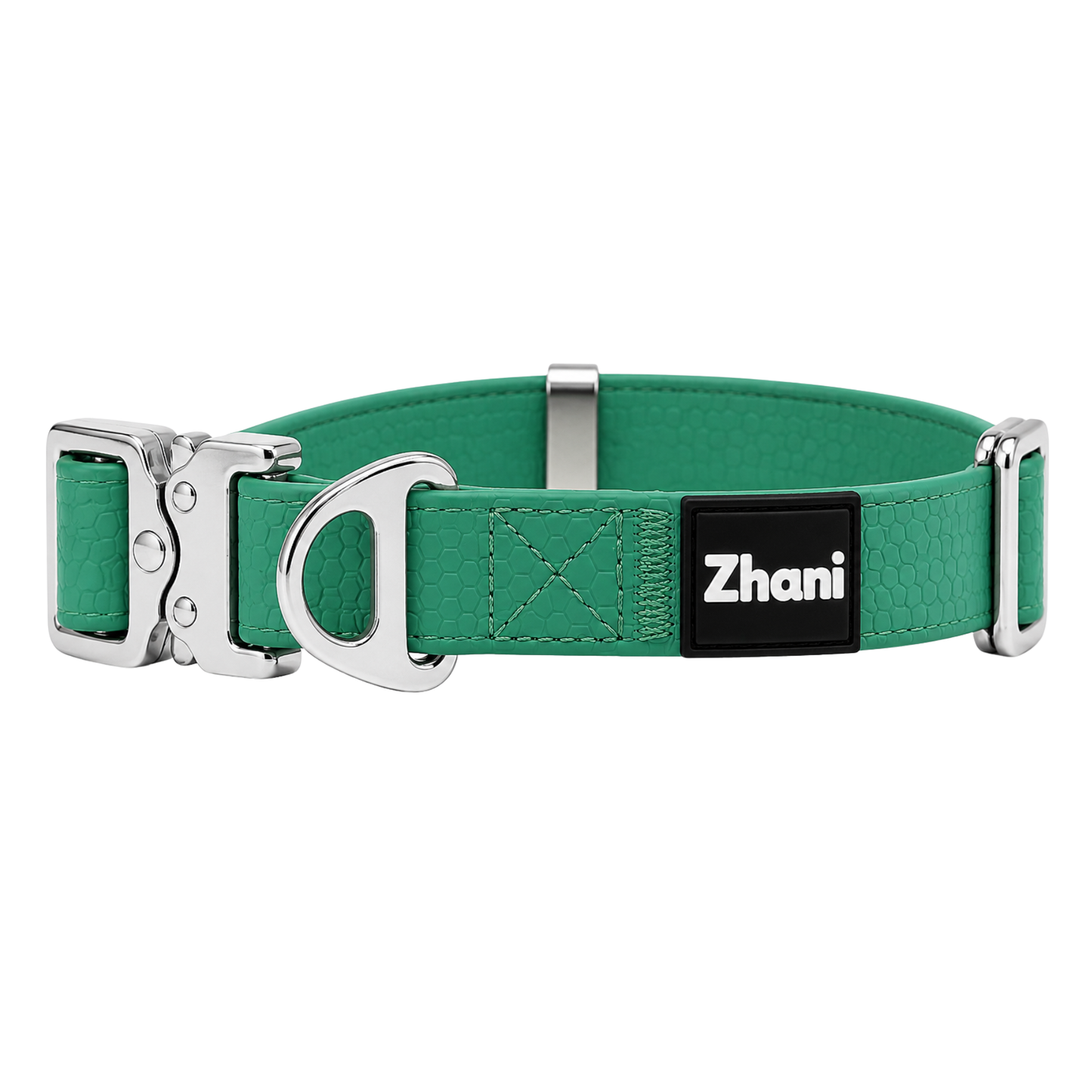 Green Dog Collar - Washable; Durable; Flexible