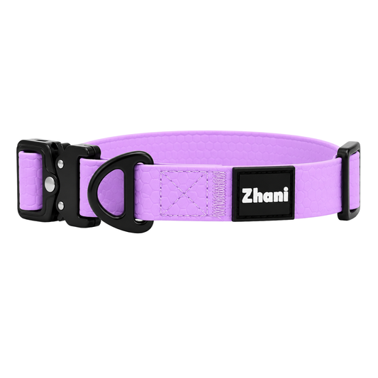 Lilac Dog Collar - Washable; Durable; Flexible
