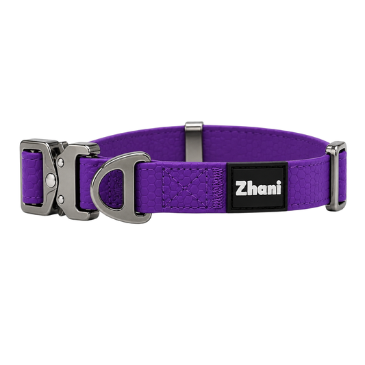 Purple Dog Collar - Washable; Durable; Flexible