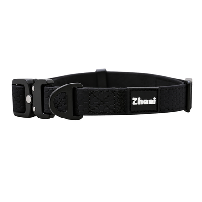 Black Dog Collar - Washable; Durable; Flexible