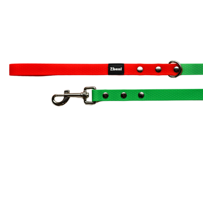 Christmas Zhani Lead (1.5 metre) - Long Line Dog Lead; Washable; Light; Strong; Comfortable