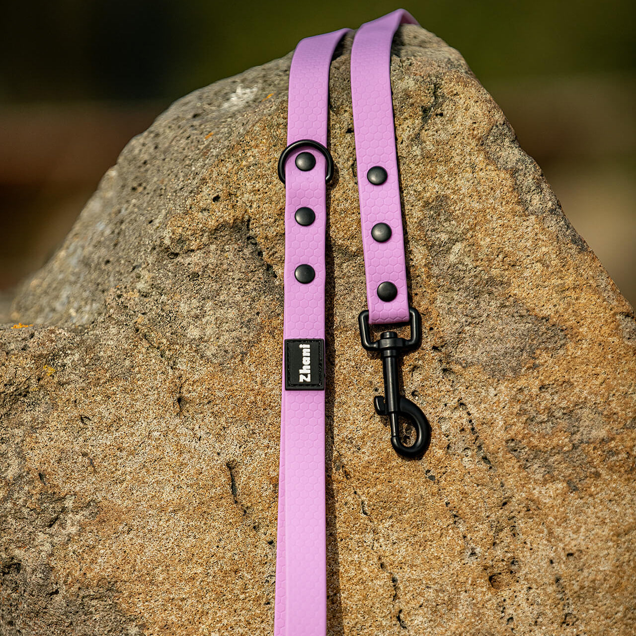 Lilac - Long Line Dog Lead; Washable; Light; Strong; Comfortable; Waterproof