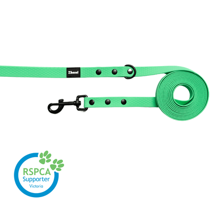 Mint - Long Line Dog Lead; Washable; Light; Strong; Comfortable; Waterproof