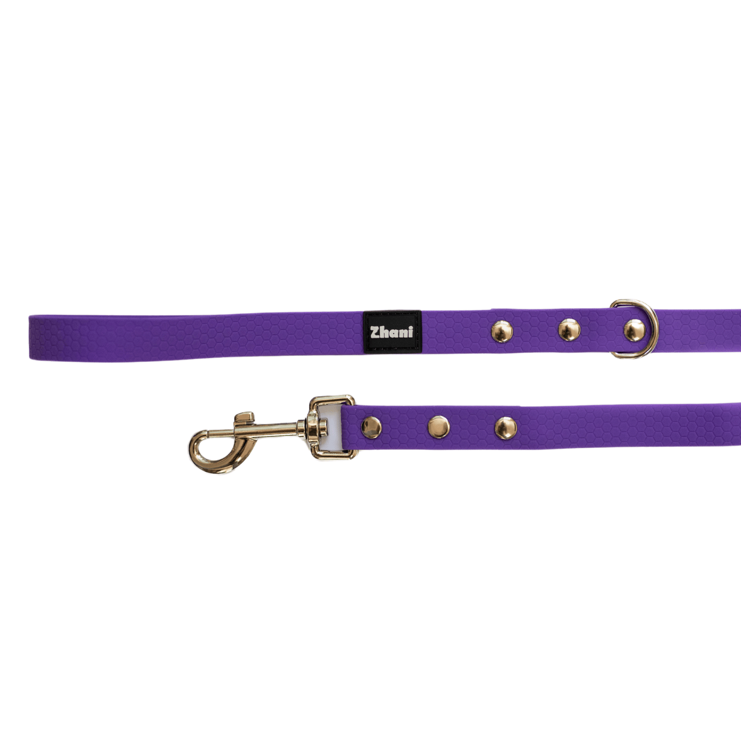 Purple - Long Line Dog Lead; Washable; Light; Strong; Comfortable; Waterproof
