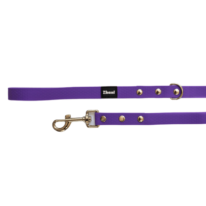 Purple - Long Line Dog Lead; Washable; Light; Strong; Comfortable; Waterproof