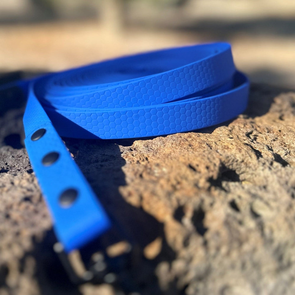 Royal Blue - Long Line Dog Lead; Washable; Light; Strong; Comfortable; Waterproof