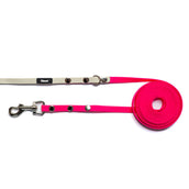 Pink - Puppy & Small Dog Long Line Lead - recommended for dogs under 5kgs