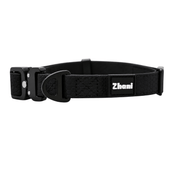 Black Dog Collar - Washable; Durable; Flexible